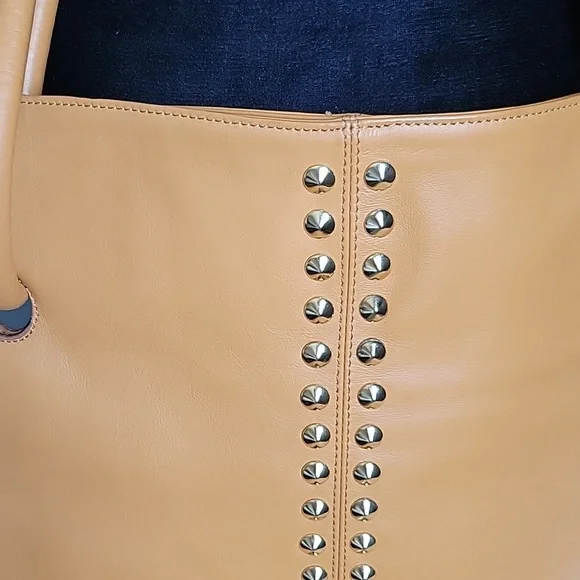 Holt Renfrew Studded Leather tote - Picture 2 of 10